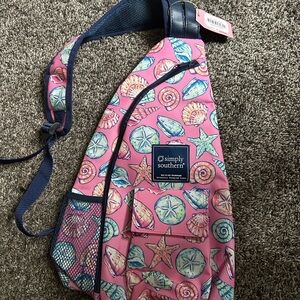 Simply southern slingback backpack nwt